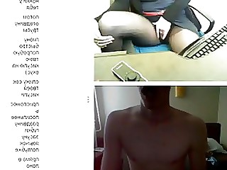 Succoso Masturbazione MILF Ufficio Orgasmo Webcam