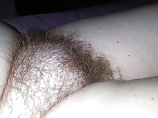 BBW Hairy MILF Panties Pussy Wife